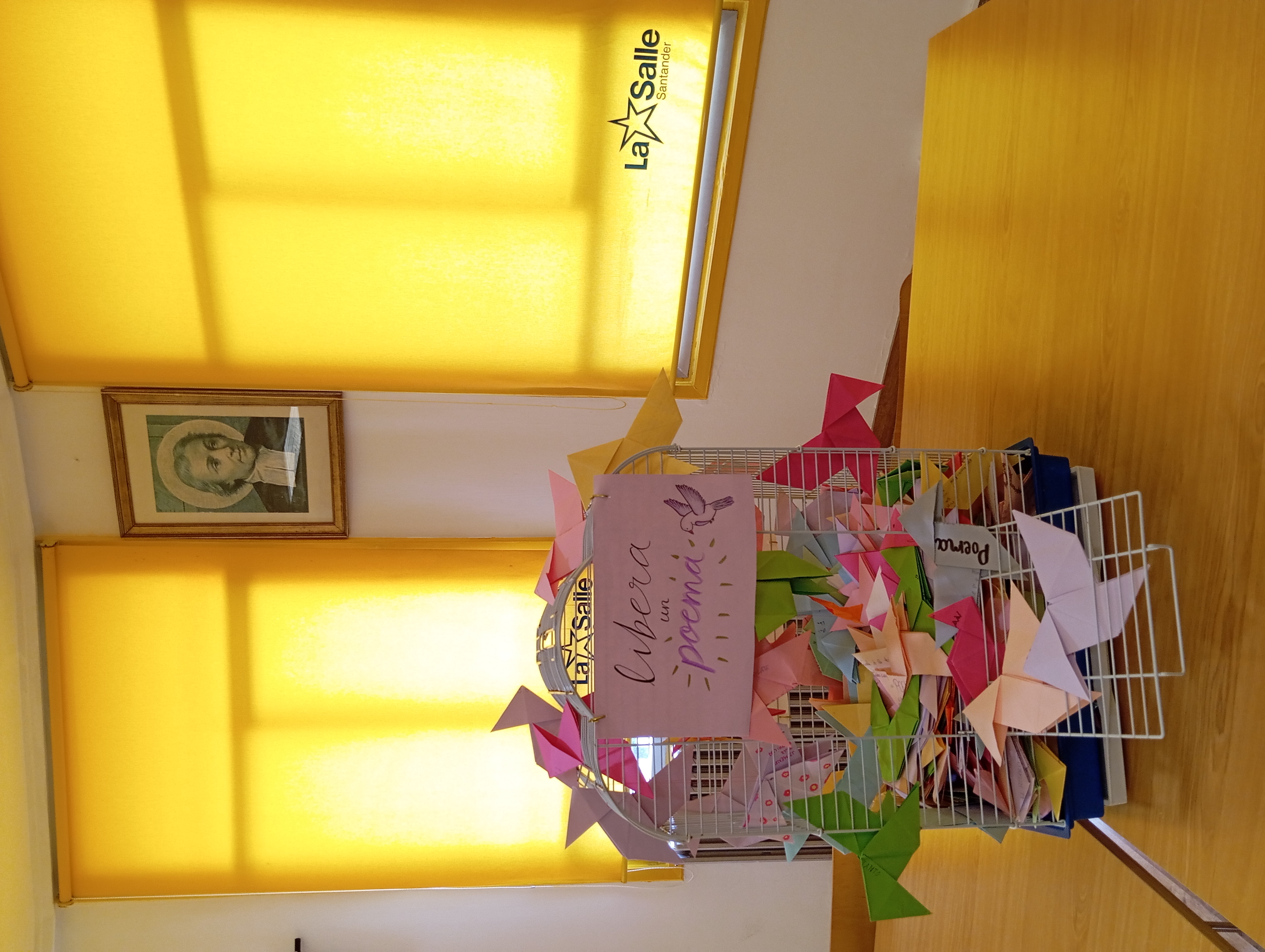 El Día de la Poesía en el colegio La Salle Santander: Un acto de libertad a través de las palabras.