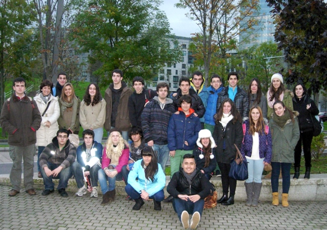 2º BACH visita medios de comunicación Bilbao