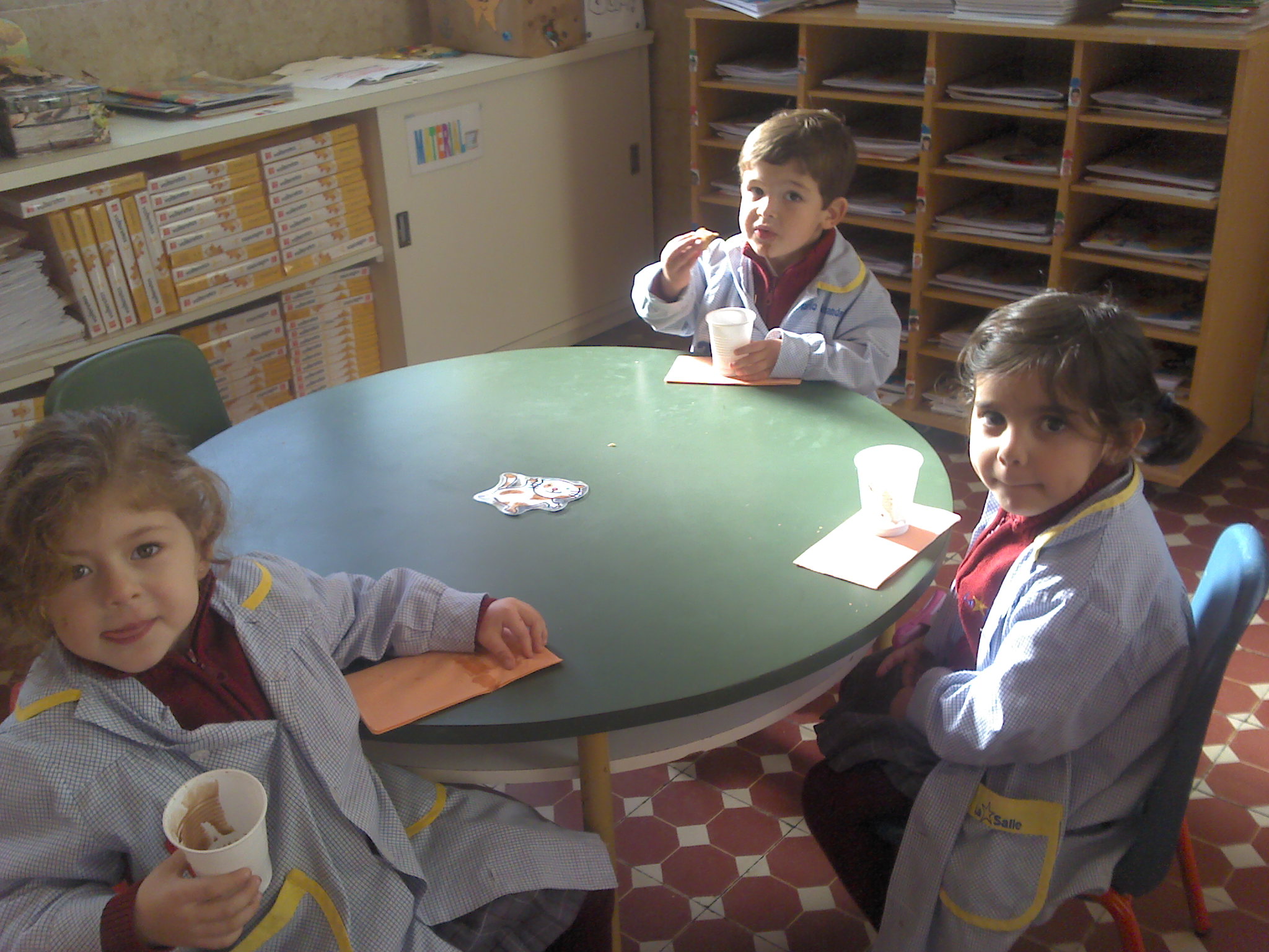 En Infantil lo celebramos con chocolate.