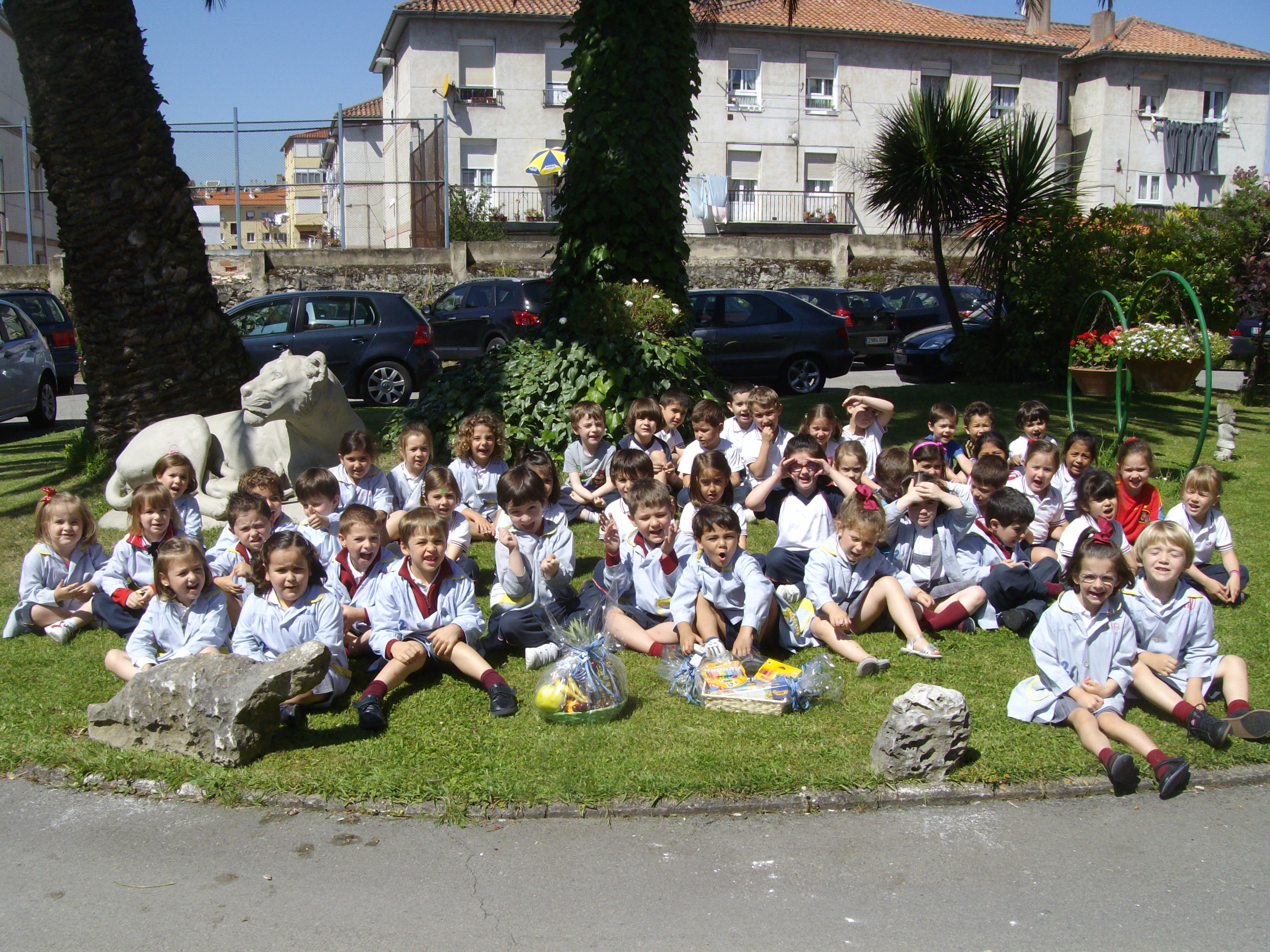Premio de Mercasantander para los niños de cuatro años.