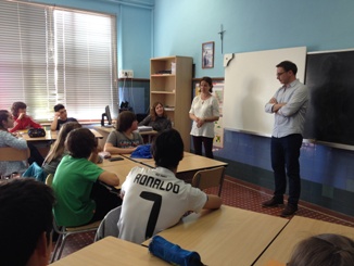 Visita profesores ingleses