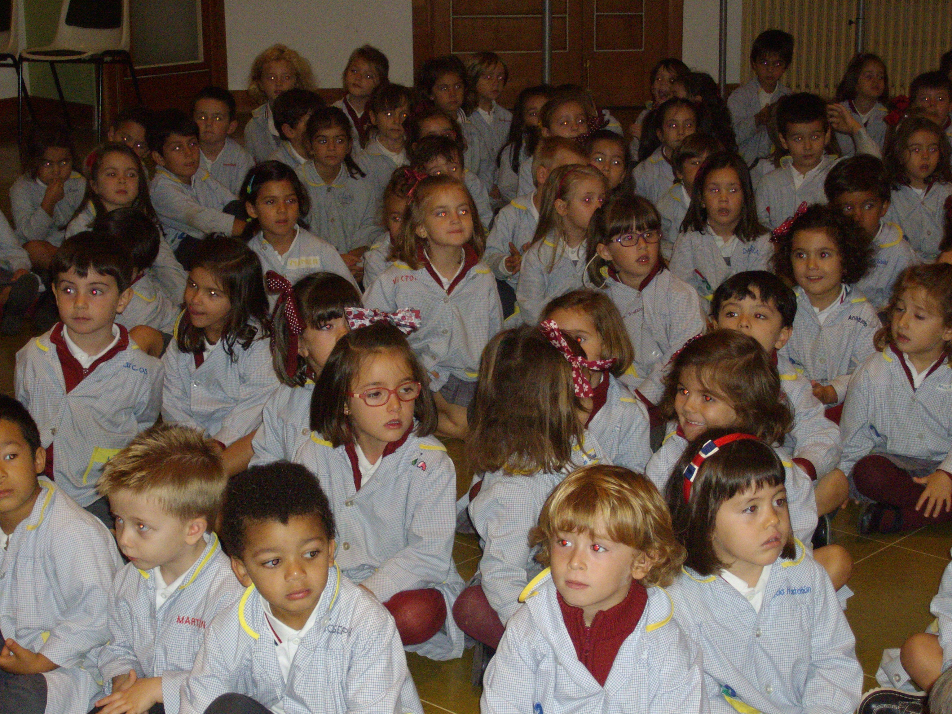 Bienvenida a los niños de 3 años