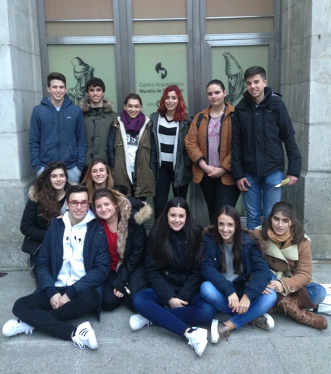Alumnos Gepgrafía 2ºBACH conocen muralla de Santander