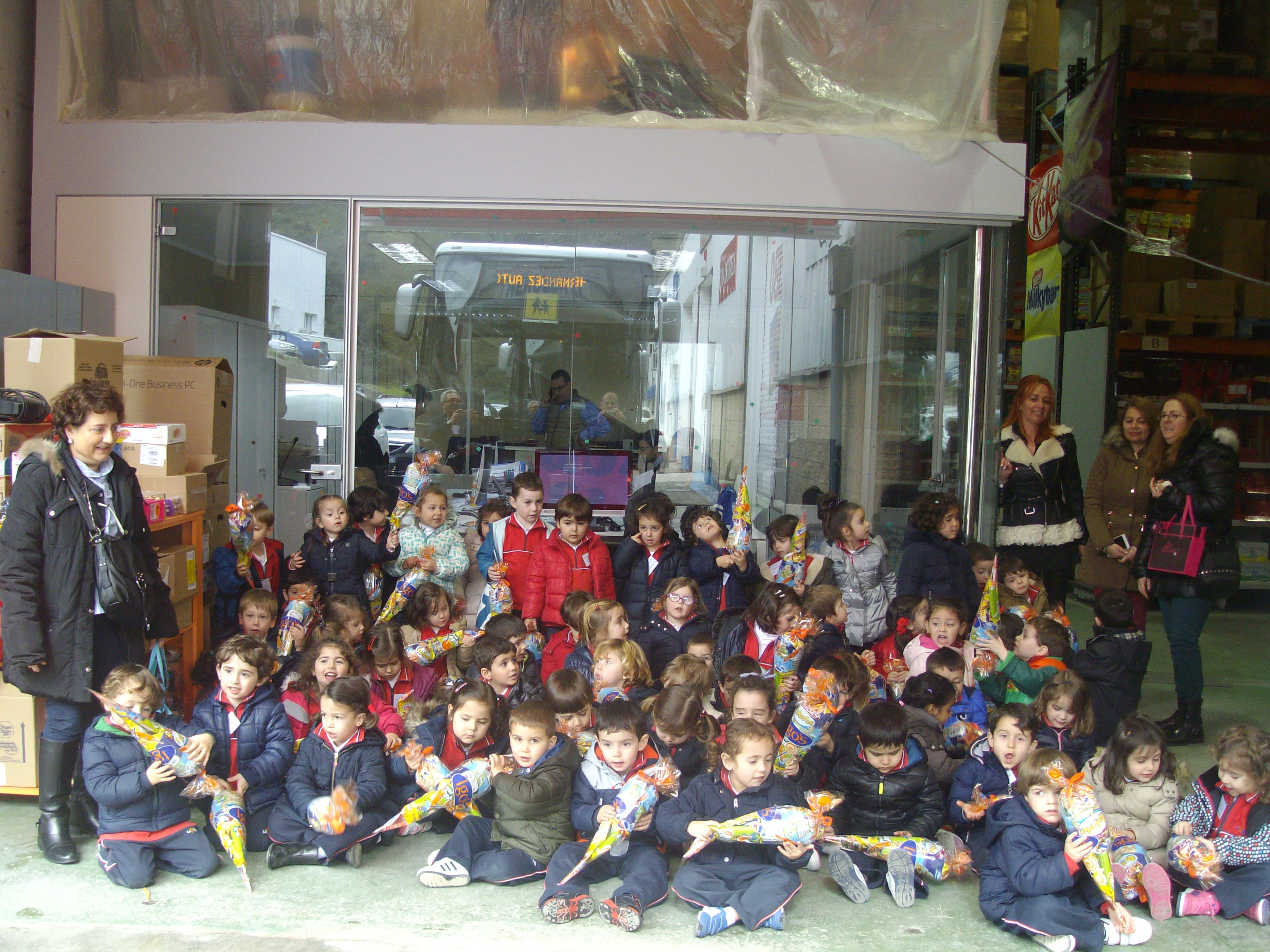 3 años visita el obrador Gómez y golosinas Ceballos.