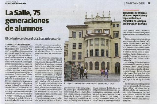 75 aniversario en la prensa