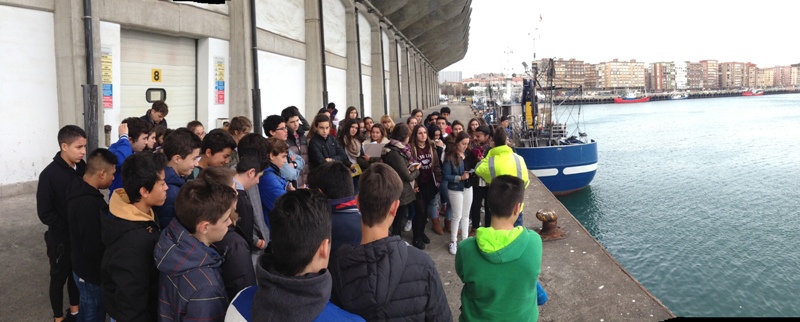 3ºESO visita puerto de Santander