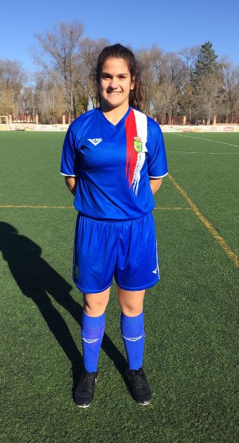 Alumna colegio en selección cántabra de fútbol