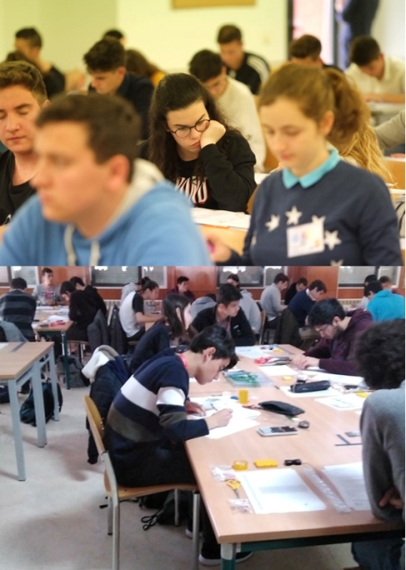 Alumnos del colegio en las Olimpiadas Nacionales de Físcia y Geografía