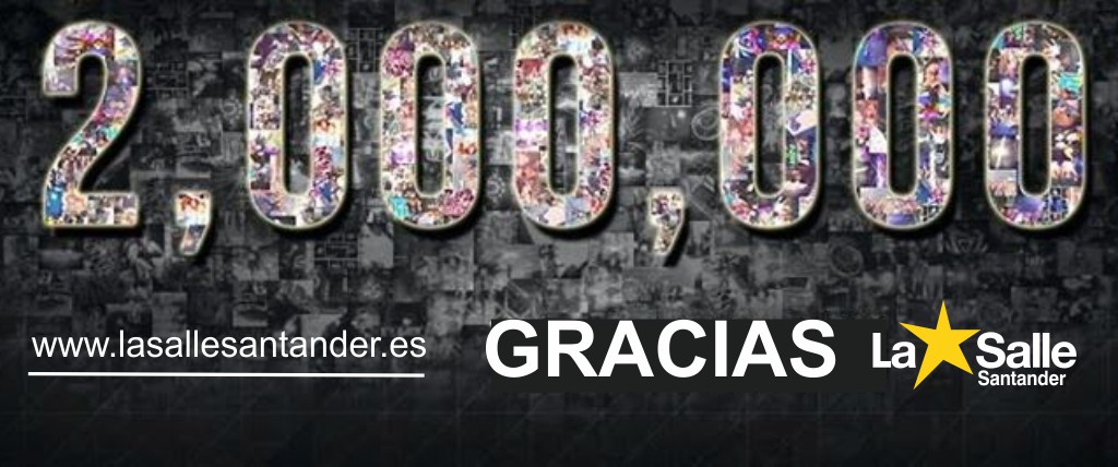 2 millones de visitas a la web