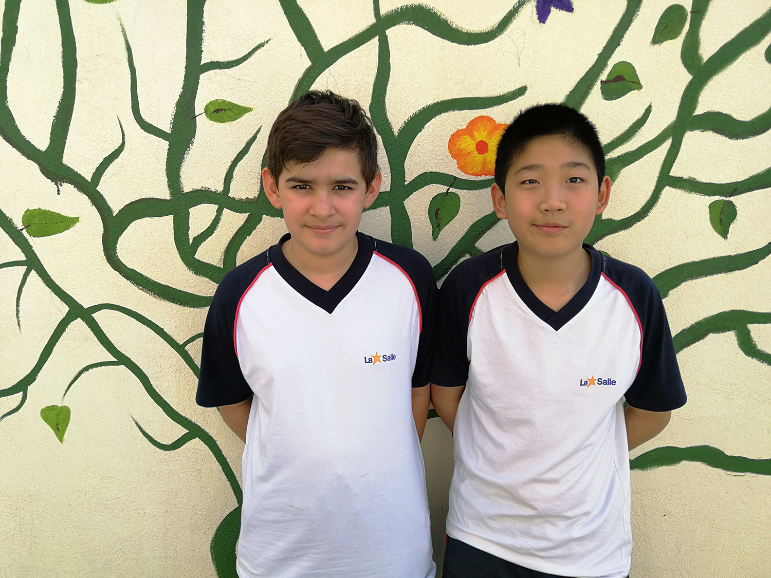 Alumnos del colegio seleccionador para el programa Estalmat