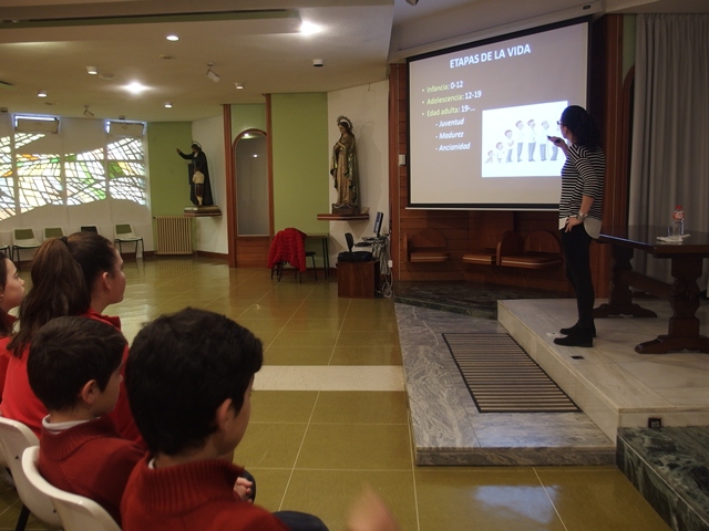 Charla sobre reproducción.