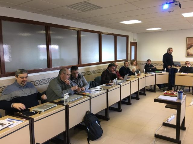 Reunión del Director de la Red ARLEP con los directores de las obras y el Equipo de Animación del Sector Valladolid