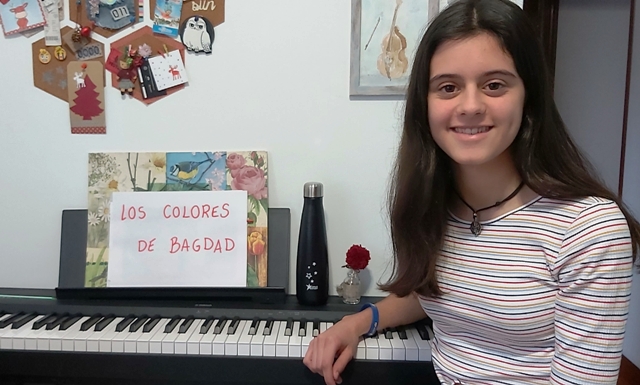 Alumna del colegio finalista en certamen literario