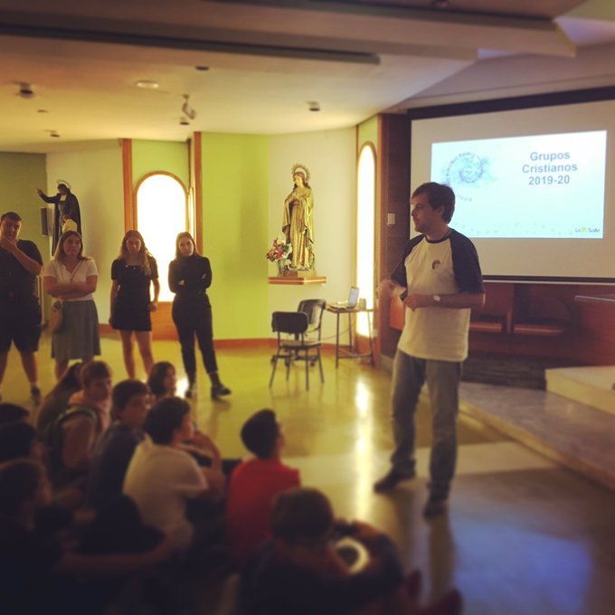 Inicio de Grupos Cristianos Sallejoven
