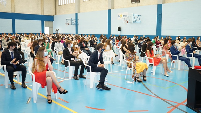 Despedida 73 promoción alumnos finalistas