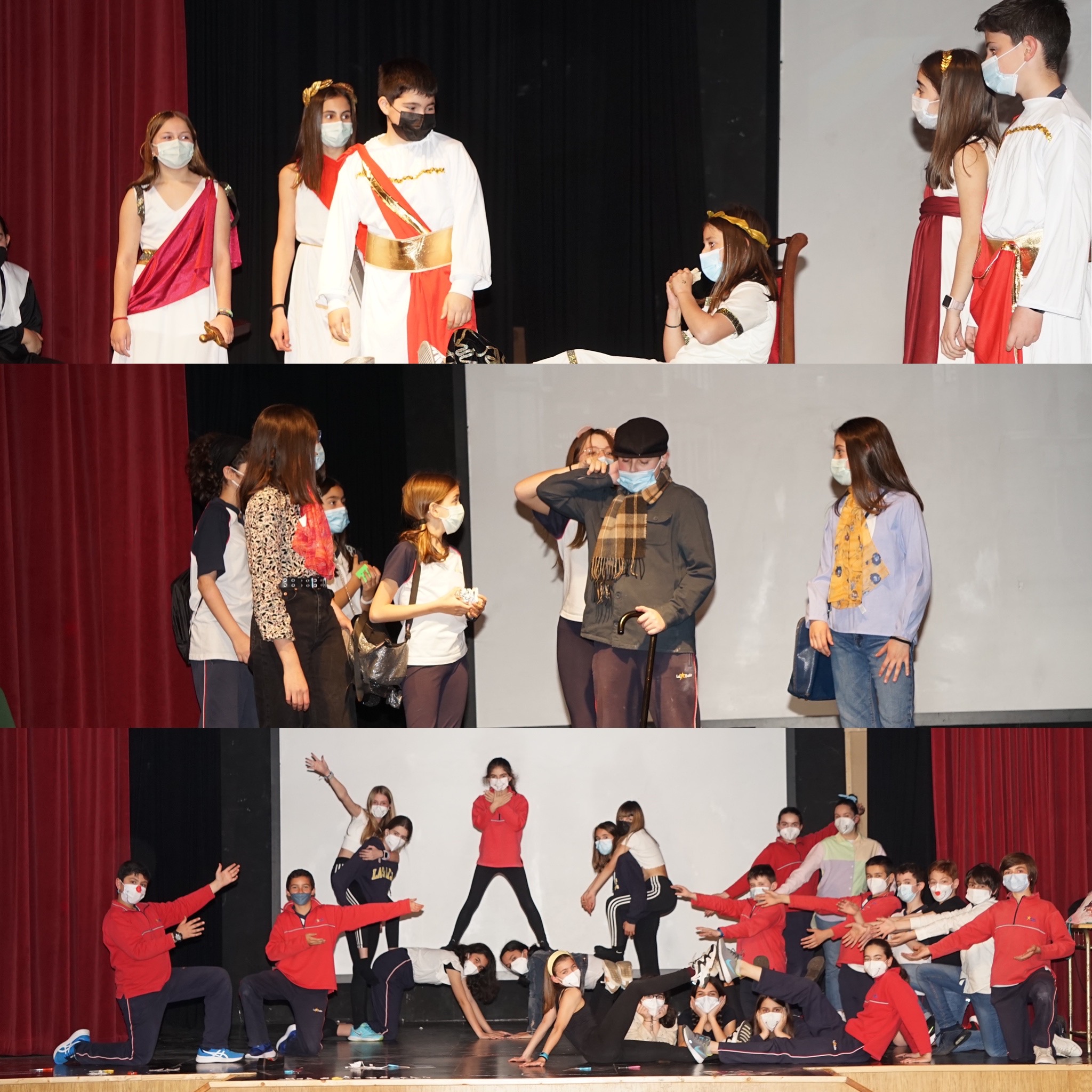 Cosquillas, obra de teatro de 6º Primaria.