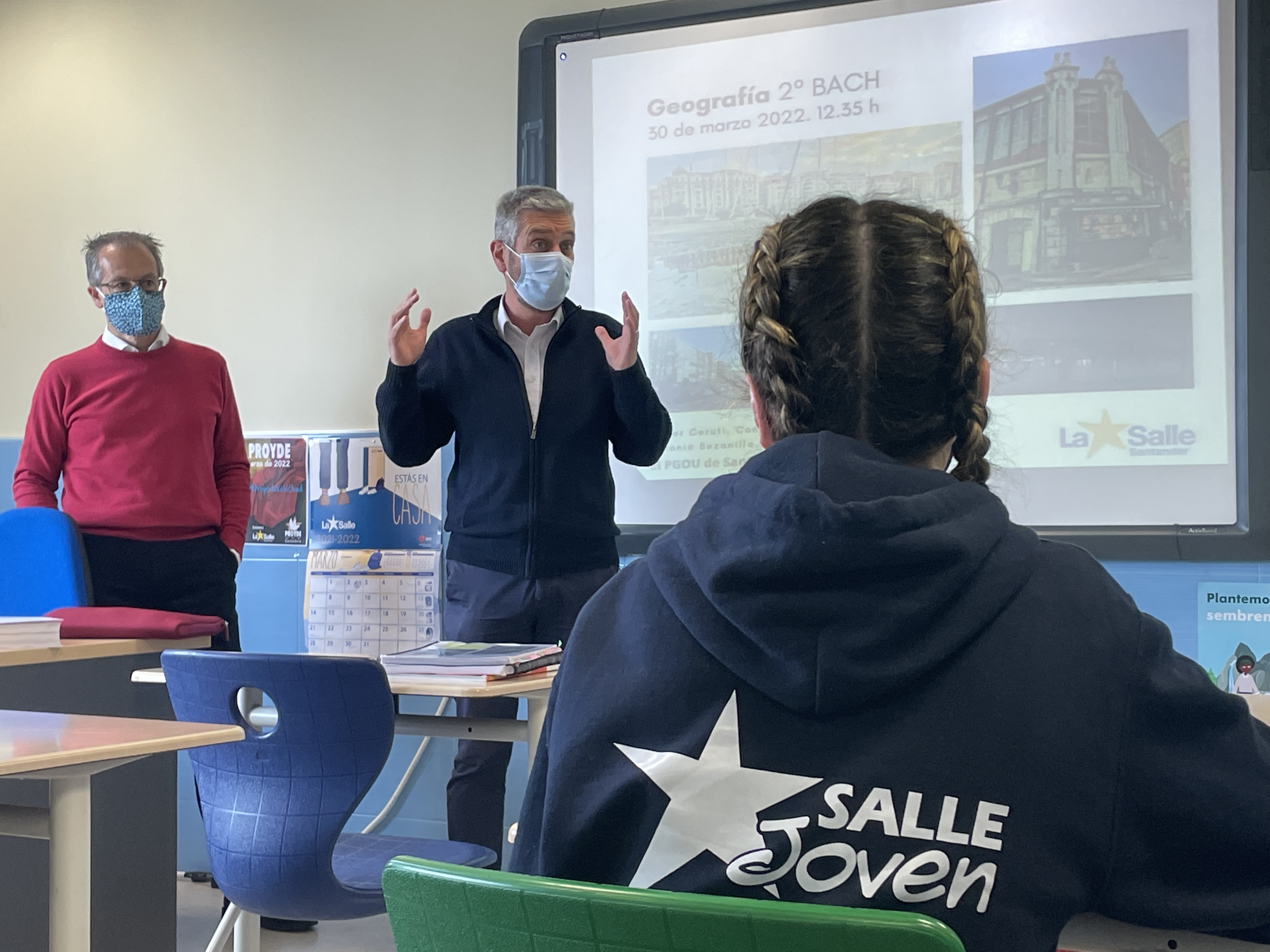 Clase de Urbanismo en 2ºBACH