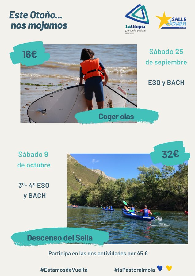 Este otoño... Nos mojamos