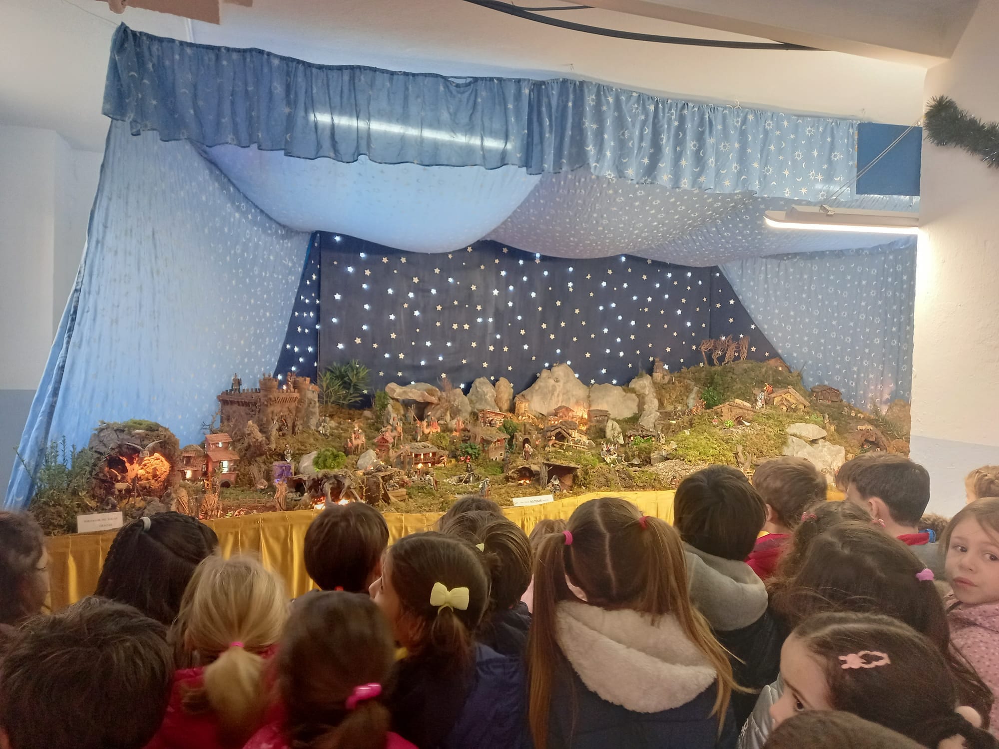 Infantil y Primaria visita Belén del Barrio San Francisco