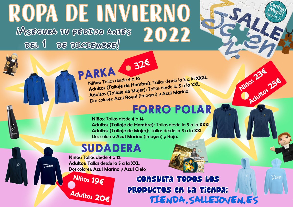 Ropa de invierno SalleJoven