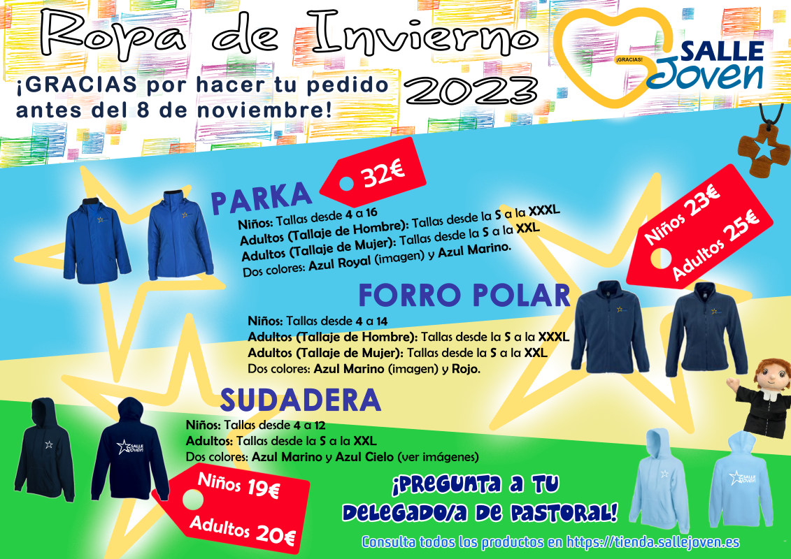 Ropa de invierno Salle Joven