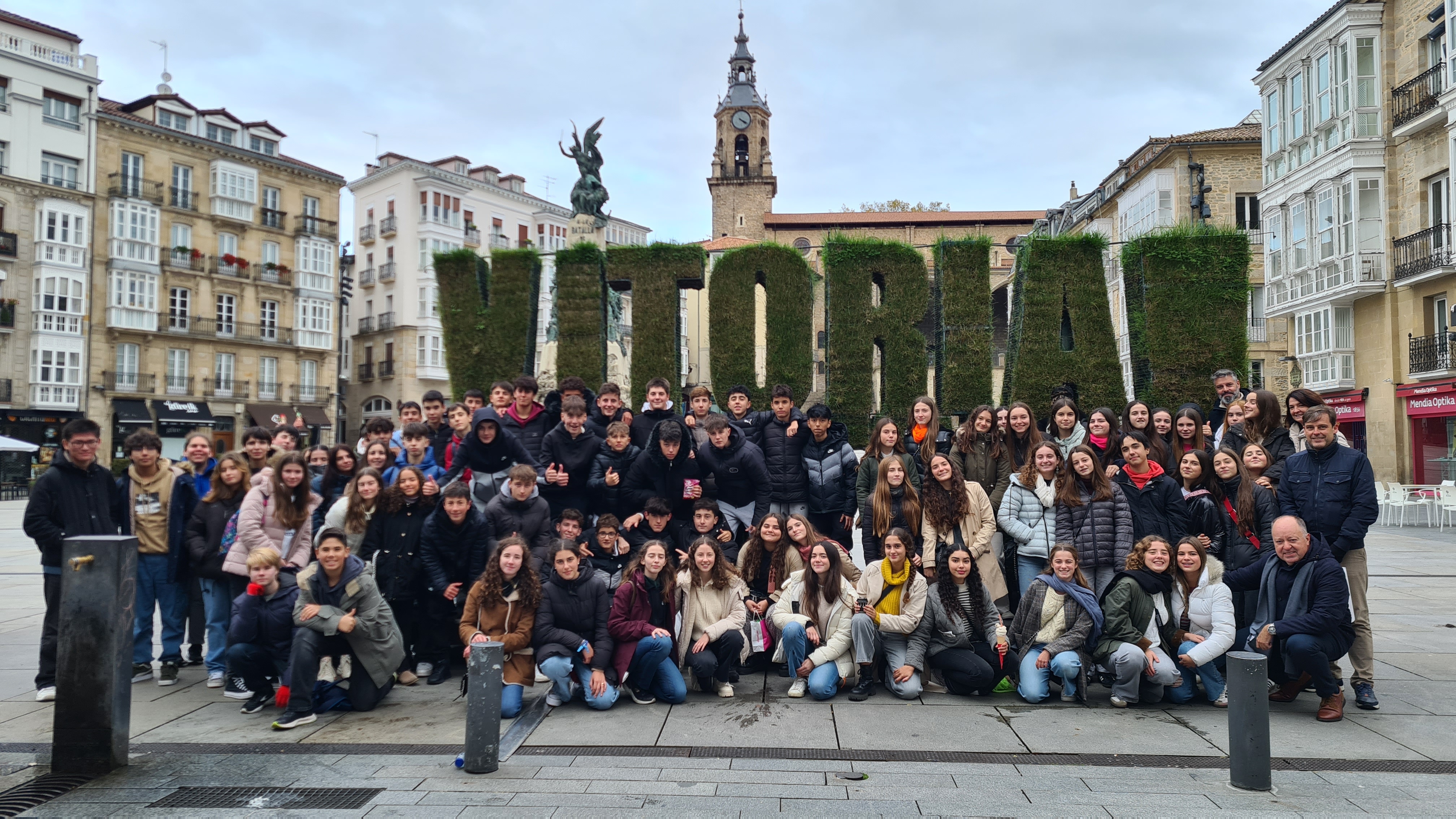 Clase de Historia en Vitoria
