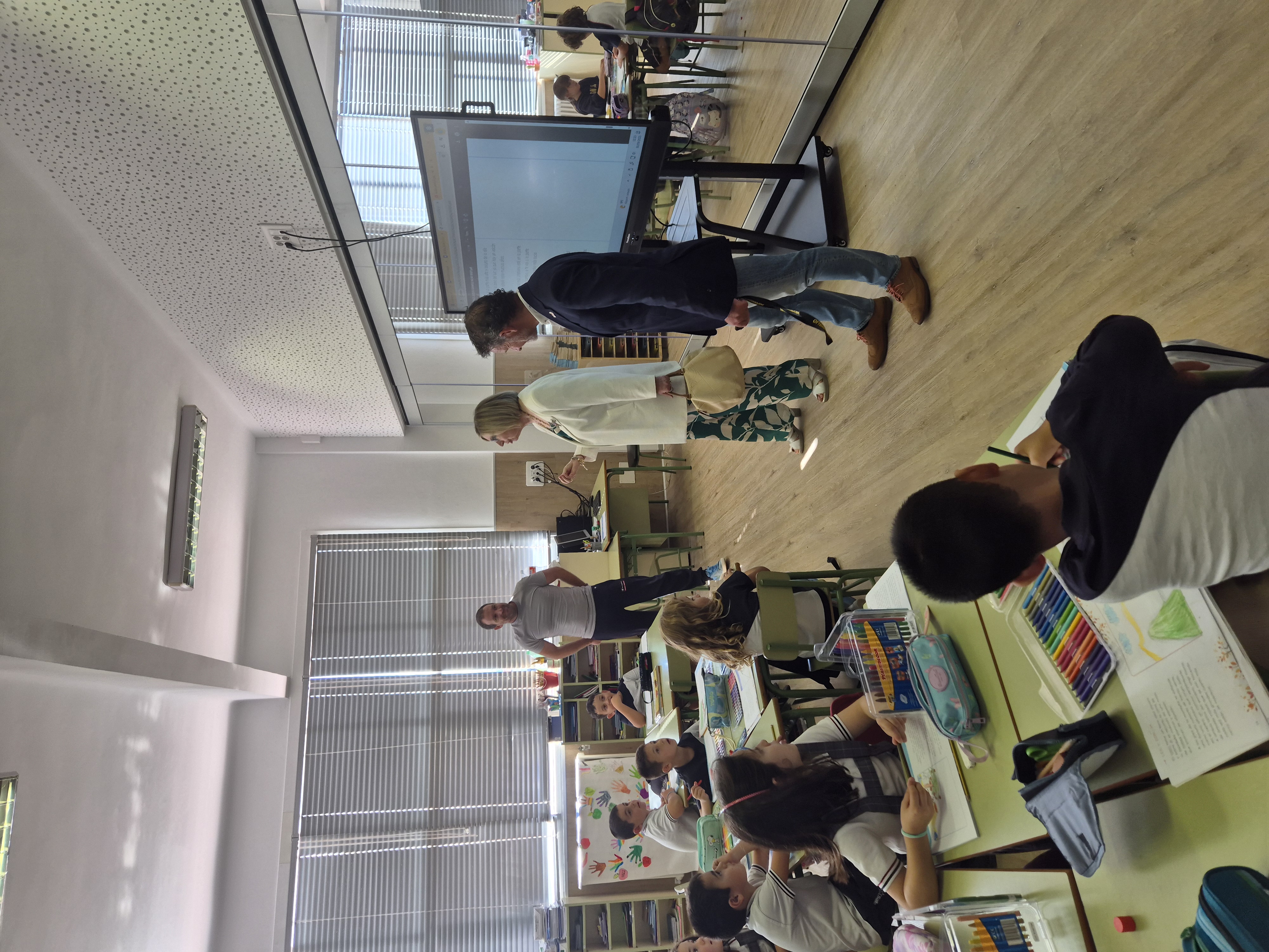 Visita de la Directora General de Centros e Infraestructuras Educativas a La Salle Santander