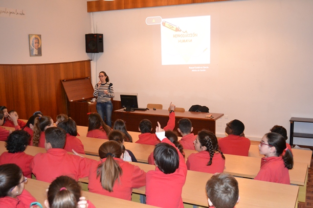 Charla sobre reproducción.